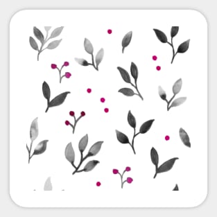 Leaf Pattern 3 Sticker